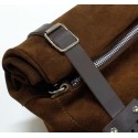 Bolsa lateral en piel dividida + marco yamaha sx