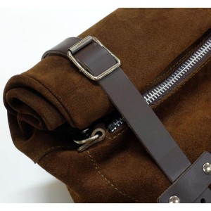 Bolsa lateral en piel dividida + marco yamaha sx