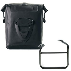 Bolsa lateral khali tpu + ducati scrambler 1100 marco izquierdo para doble escape derecho