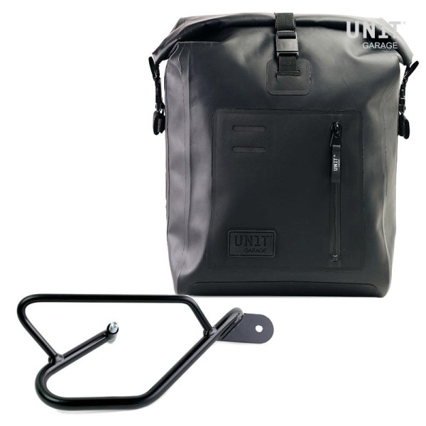 Bolsa lateral khali tpu + guzzi v9 bobber marco derecho