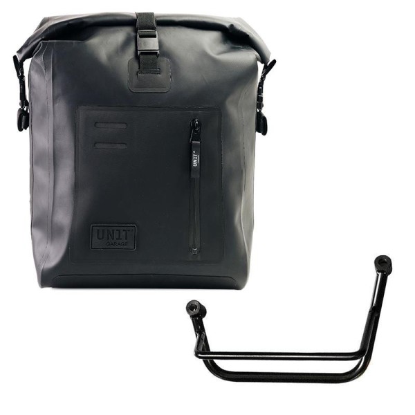 Bolsa lateral khali tpu + marco izquierdo guzzi v85 tt