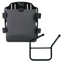Portabolsa de aluminio con frontal ajustable de hypalon y enganche rápido + marco