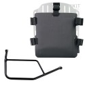 Portabolsa de aluminio con frontal ajustable de hypalon y enganche rápido + marco