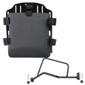 Portabolsa de aluminio con frontal ajustable de hypalon y enganche rápido + marco