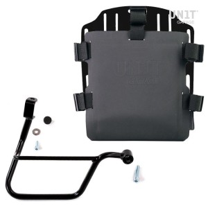 Portabolsa de aluminio con frontal ajustable de hypalon y enganche rápido + marco
