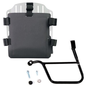 Portabolsa de aluminio con frontal ajustable de hypalon y enganche rápido + marco