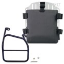 Portabolsa de aluminio con frontal ajustable de hypalon y enganche rápido + marco