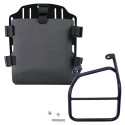 Portabolsa de aluminio con frontal ajustable de hypalon y enganche rápido + marco