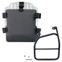 Portabolsa de aluminio con frontal ajustable de hypalon y enganche rápido + marco