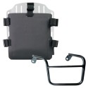 Portabolsa de aluminio con frontal ajustable de hypalon y enganche rápido + marco