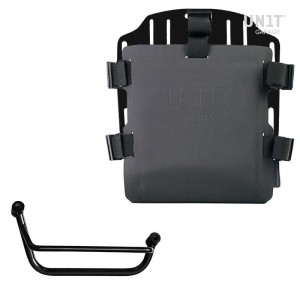 Portabolsa de aluminio con frontal ajustable de hypalon y enganche rápido + marco