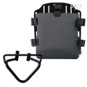 Portabolsa de aluminio con frontal ajustable de hypalon y enganche rápido + marco