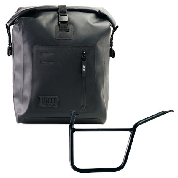 Bolsa lateral khali tpu + marco izquierdo pan america 1250