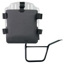 Portabolsa de aluminio con frontal ajustable de hypalon y enganche rápido + marco