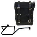 Lona alforja lateral + subchasis derecho moto guzzi v7 euro5