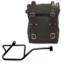 Lona alforja lateral + subchasis derecho moto guzzi v7 euro5