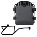 Portabolsa de aluminio con frontal ajustable de hypalon y enganche rápido + cuadro derecho moto guzzi v7 euro5