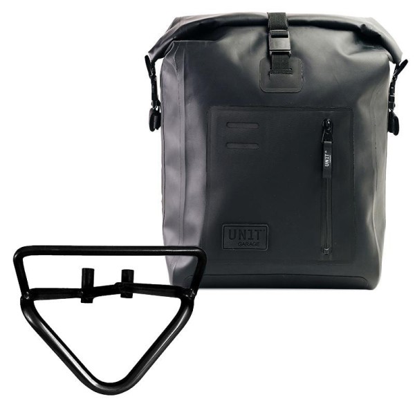 Bolsa lateral khali tpu + cuadro husqvarna 401 dx (2020 en adelante)