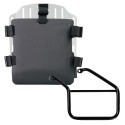 Portabolsa de aluminio con frontal ajustable de hypalon y enganche rápido + marco
