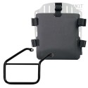 Portabolsa de aluminio con frontal ajustable de hypalon y enganche rápido + marco