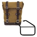 Maleta lateral canvas + subchasis izquierdo triumph trident 660