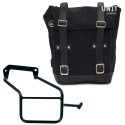 Bolsa lateral en serraje + aprilia tuareg 660 marco derecho