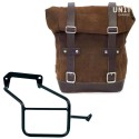 Bolsa lateral en serraje + aprilia tuareg 660 marco derecho