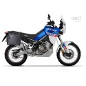 Dos bolsas laterales khali en tpu 35l - 45l + par de placas de aluminio con marcos aprilia tuareg 660