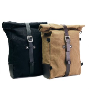 Bolsa lateral pure de lona