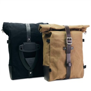 Bolsa lateral pure de lona