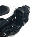 Alforja lateral lona + subchasis izquierdo sportster s 1250