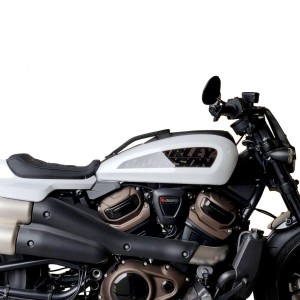 Cinturón de depósito con portaequipajes hd sportster s