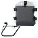Portabolsa de aluminio con frontal ajustable de hypalon y enganche rápido + marco