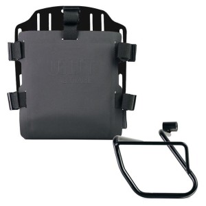 Portabolsa de aluminio con frontal ajustable de hypalon y enganche rápido + marco