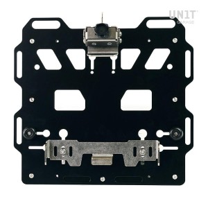 Placa de aluminio + acoplamiento rápido y bloqueo de acero inoxidable