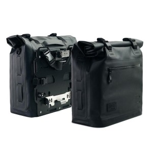 Dos bolsas laterales khali en tpu 35l - 45l + par de placas de aluminio