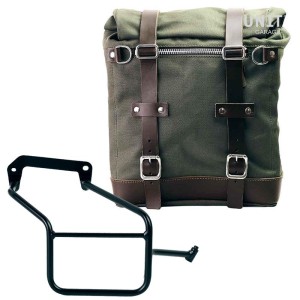 Bolsa lateral scram en canvas 22l-30l + aprilia tuareg 660 bastidor derecho