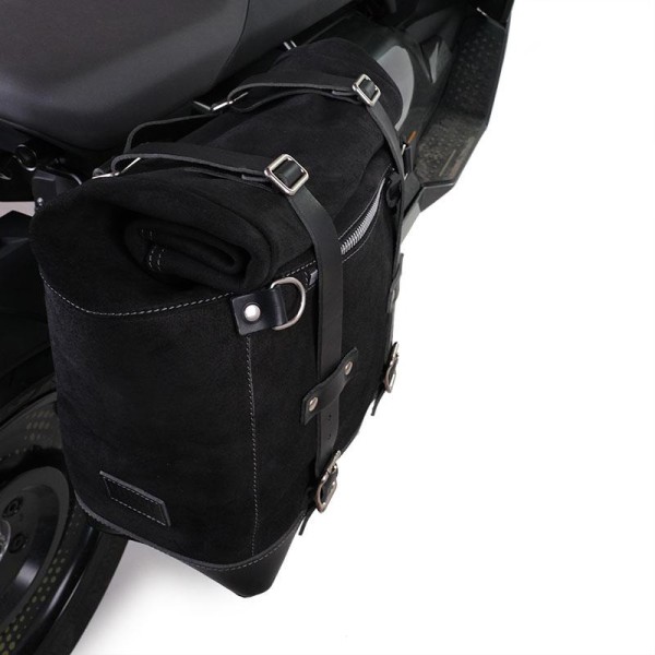 Alforja lateral scram en canvas 22l-30l + marco derecho bmw ce 04
