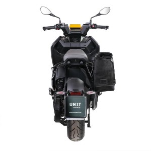 Alforja lateral scram en canvas 22l-30l + marco derecho bmw ce 04