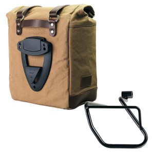 Alforja lateral scram en canvas 22l-30l + marco izquierdo bmw ce 04