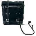 Alforja lateral scram en canvas 22l-30l + marco izquierdo bmw ce 04