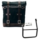 Alforja lateral scram en lona 22l-30l + bastidor izquierdo caballero