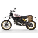 Alforja lateral scram en canvas 22l-30l + subchasis ducati scrambler