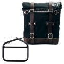 Alforja lateral scram en canvas 22l-30l + subchasis ducati scrambler