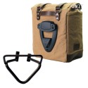 Alforja lateral scram en lona 22l-30l + subchasis derecho husqvarna 200 (2020 en adelante)