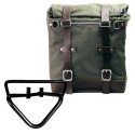 Alforja lateral scram canvas 22l-30l + subchasis derecho husqvarna 401 (2020 en adelante)