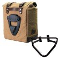 Alforja lateral scram canvas 22l-30l + subchasis izquierdo husqvarna 401 (2020 hasta ahora)