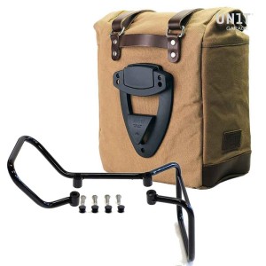 Alforja lateral scram en canvas 22l-30l + cuadro husqvarna vitpilen 701