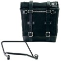 Bolsa lateral scram en canvas 22l-30l + bastidor kawasaki z650rs - z900rs derecha