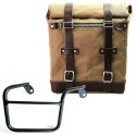 Alforja lateral scram en lona 22l-30l + marco mash derecha